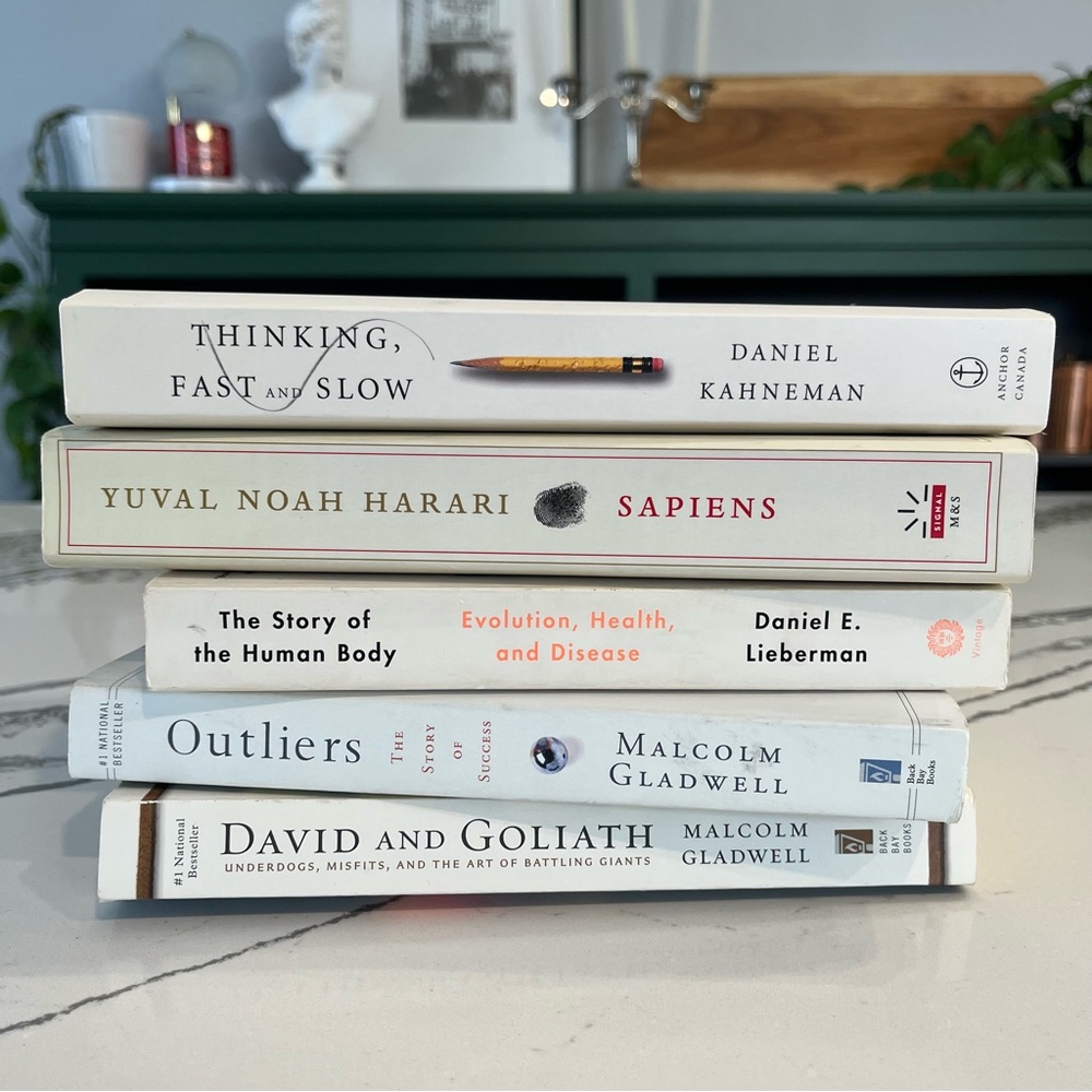 Set of Five Popular Books